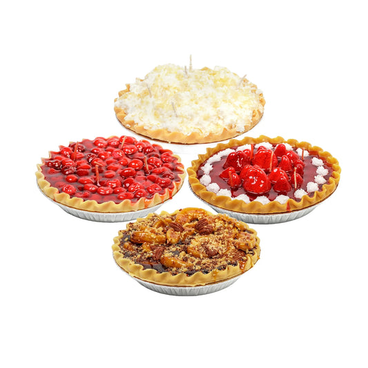 Beaver Creek Dessert Pie Candle - Looks and Smells like Coconut Cream Pie, 9 Inch