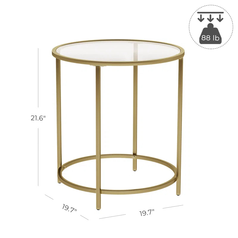 Doynton Glass Top Coffee Table
