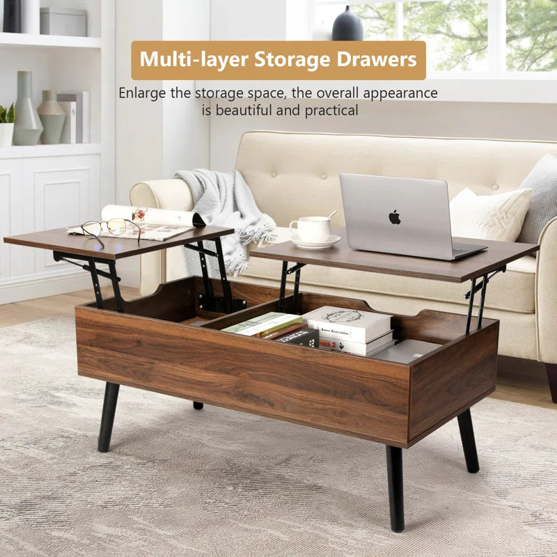 Desari Lift Top Coffee Table with Storage