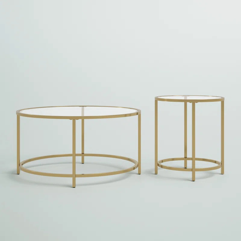 Doynton Glass Top Coffee Table